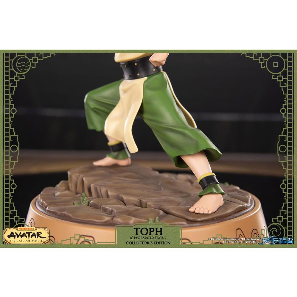 Toph Avatar The Last Airbender Collector’s Edition First 4 Figures PVC Statue (17)
