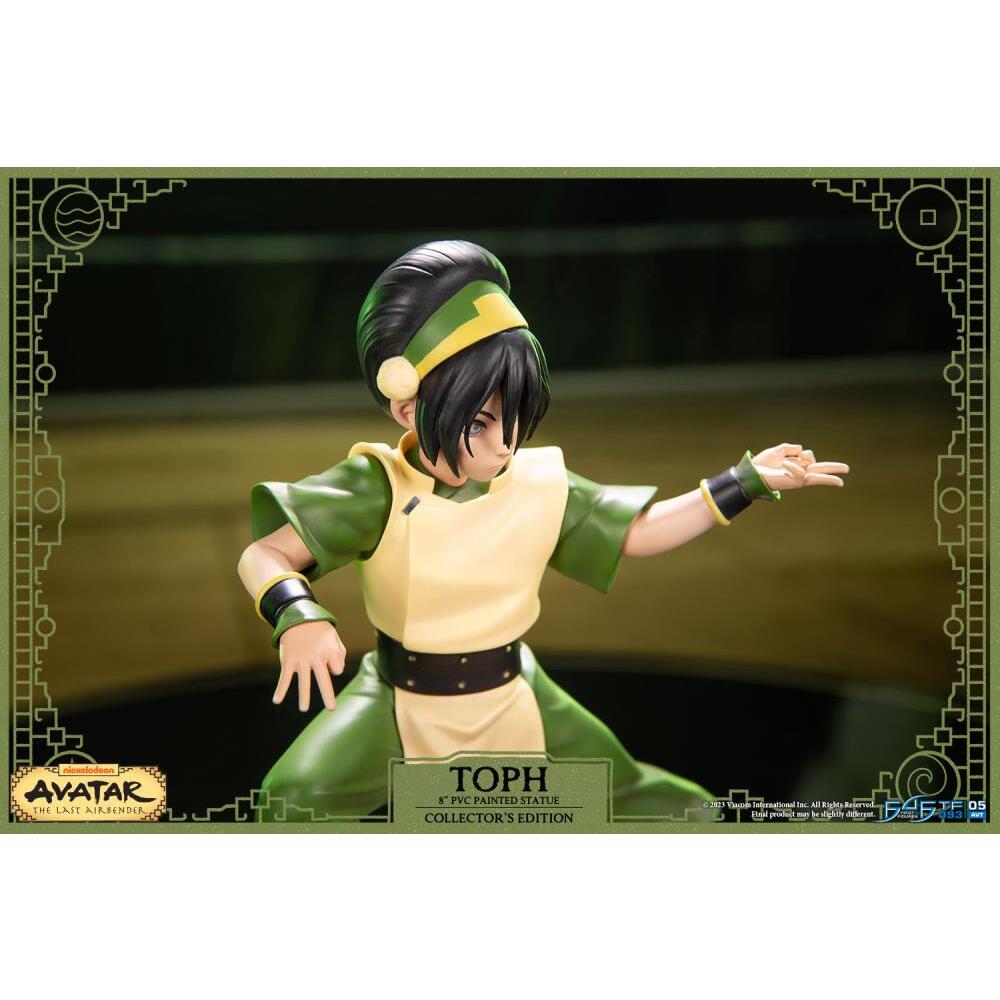 Toph Avatar The Last Airbender Collector’s Edition First 4 Figures PVC Statue (19)