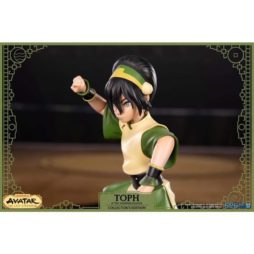 Toph Avatar The Last Airbender Collector’s Edition First 4 Figures PVC Statue (20)