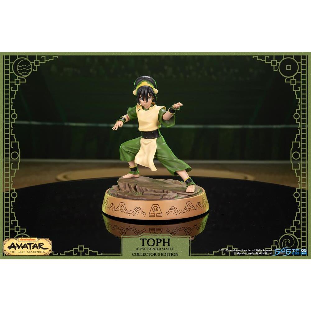 Toph Avatar The Last Airbender Collector’s Edition First 4 Figures PVC Statue (22)
