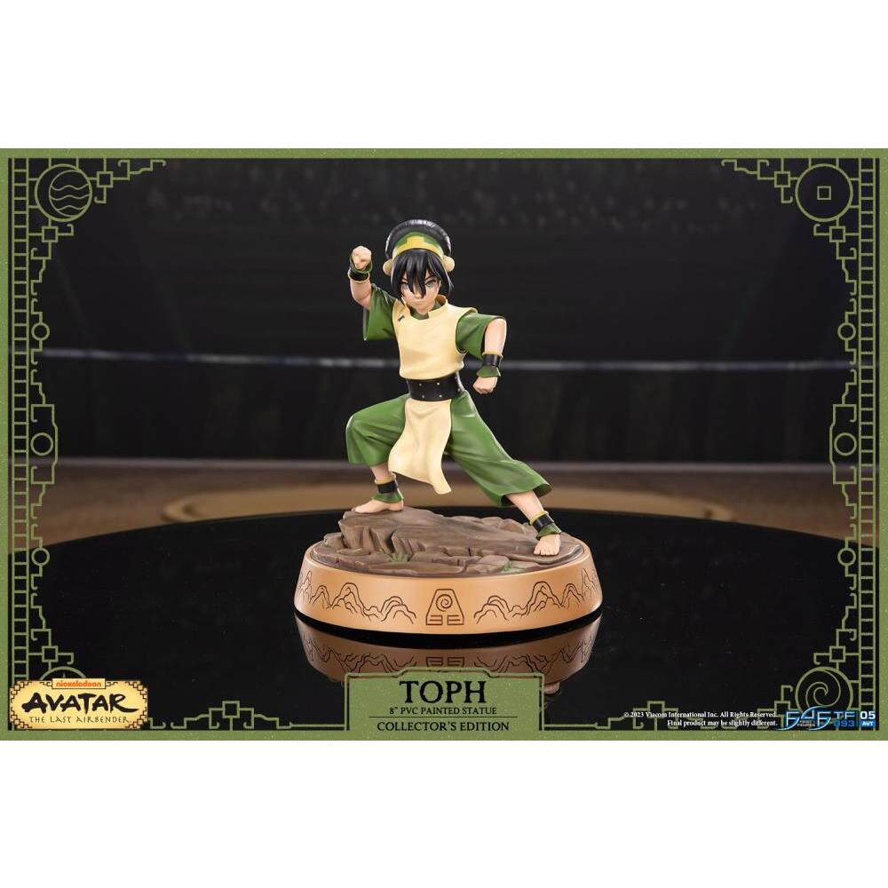 Toph Avatar The Last Airbender Collector’s Edition First 4 Figures PVC Statue (26)