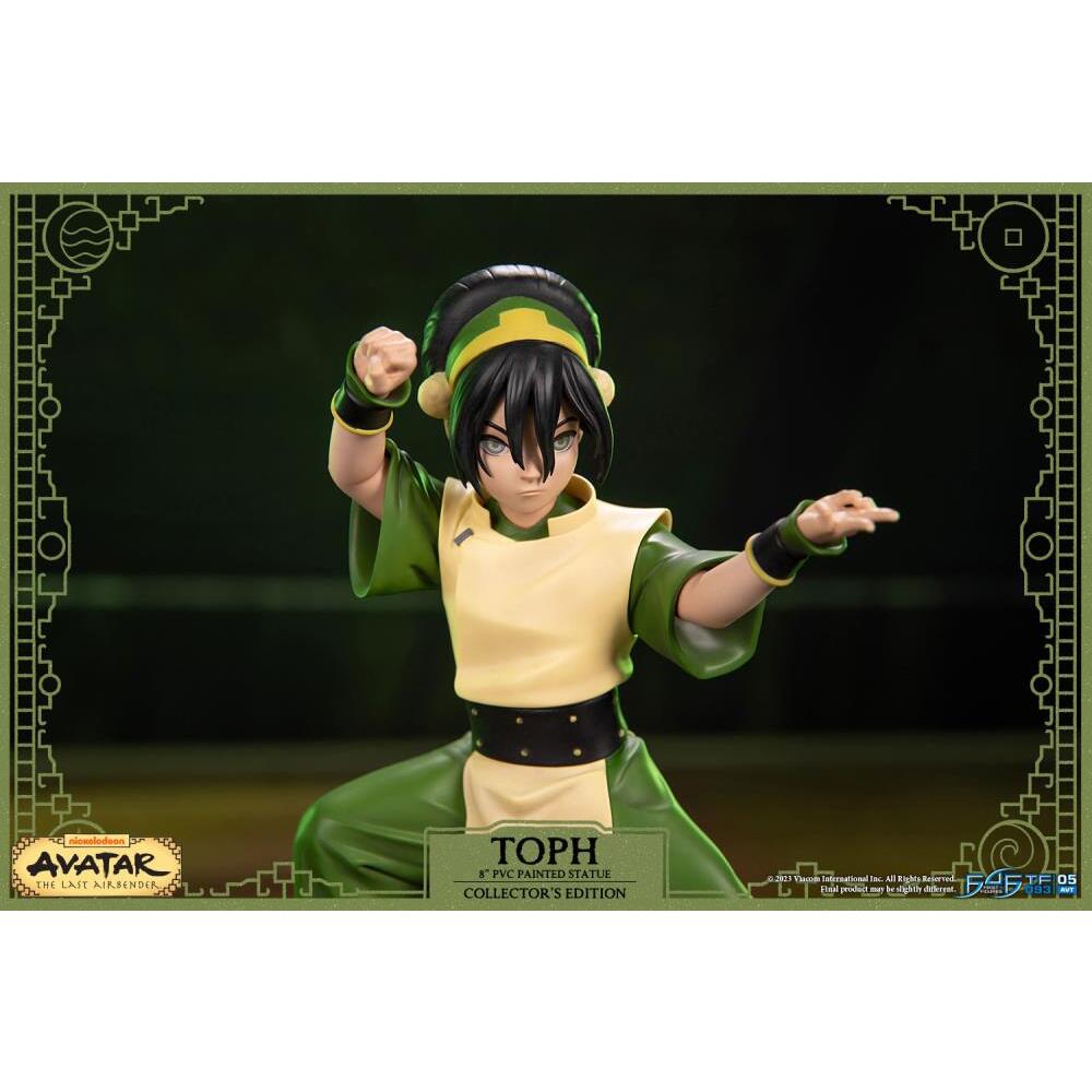 Toph Avatar The Last Airbender Collector’s Edition First 4 Figures PVC Statue (4)