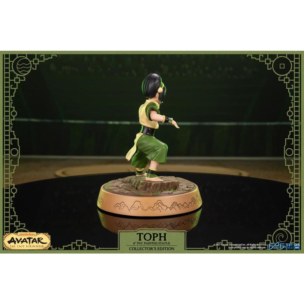 Toph Avatar The Last Airbender Collector’s Edition First 4 Figures PVC Statue (5)