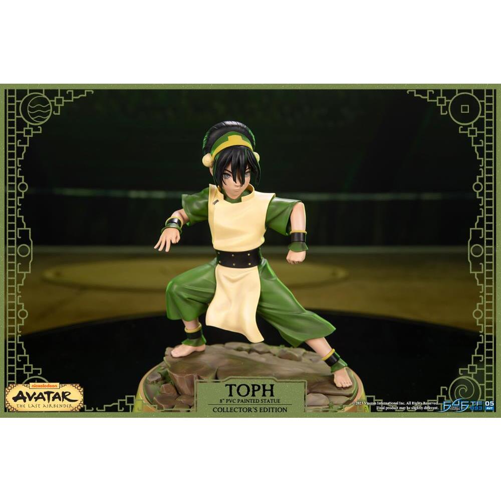 Toph Avatar The Last Airbender Collector’s Edition First 4 Figures PVC Statue (7)