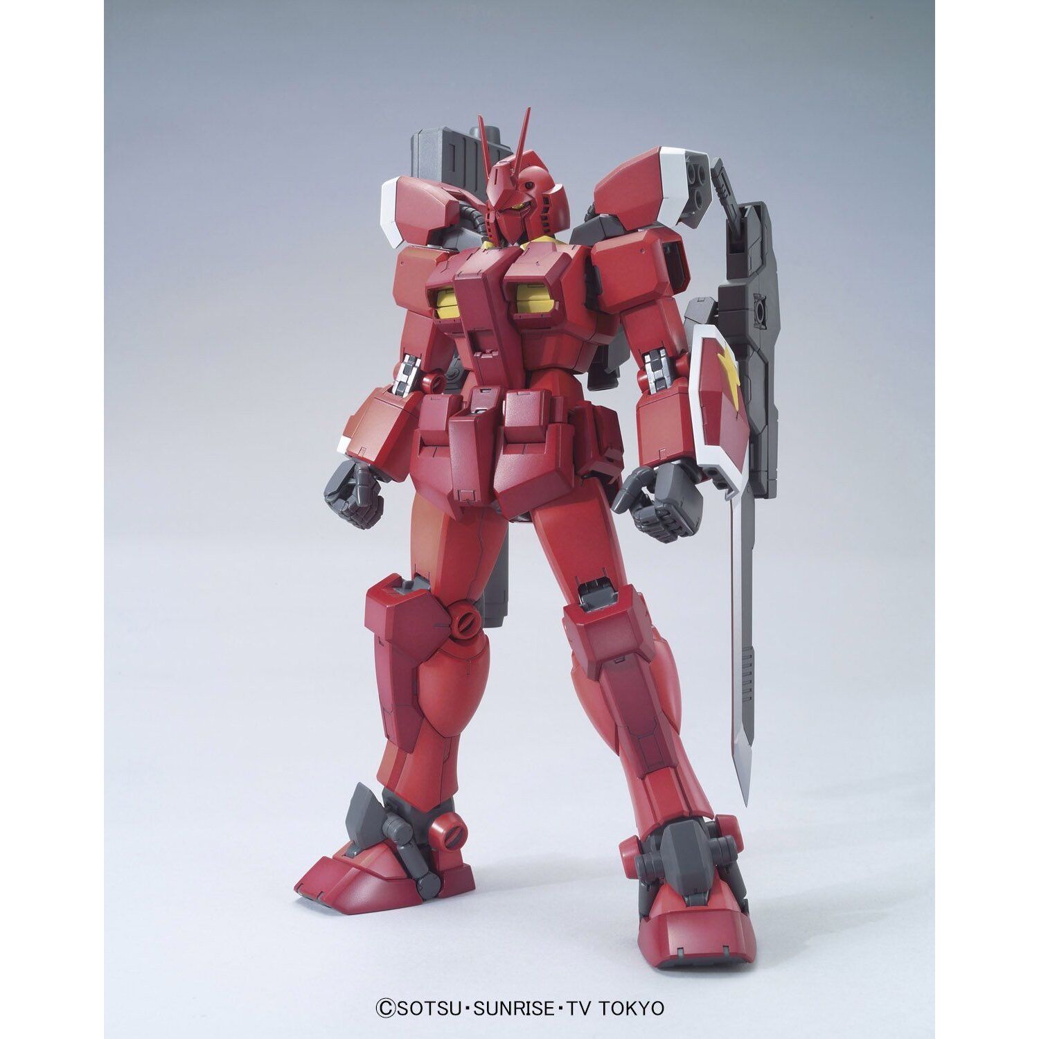 Gundam Amazing Red Warrior Gundam Build Fighters Try MG 1100 Scale Model Kit (5)