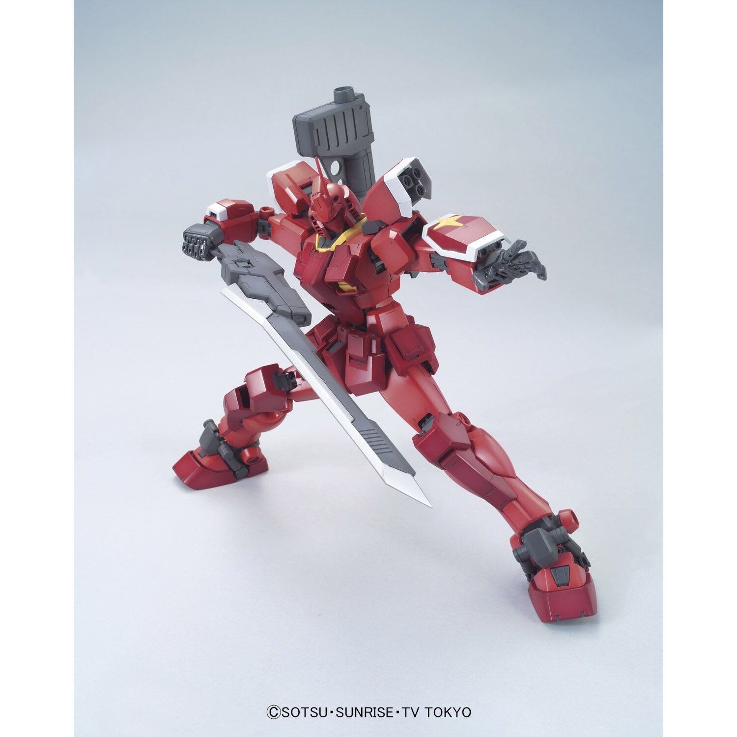 Gundam Amazing Red Warrior Gundam Build Fighters Try MG 1100 Scale Model Kit (6)