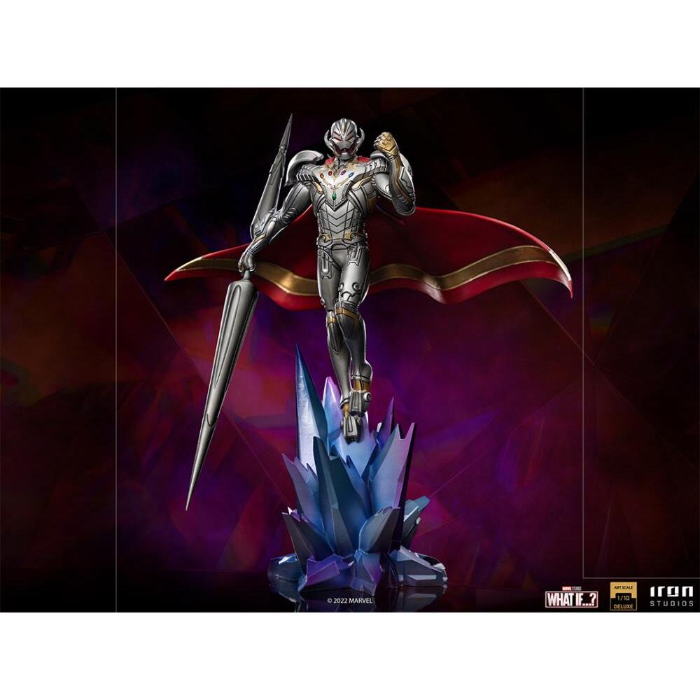 Infinity Ultron Marvel What If… Limited Edition Battle Diorama Series Deluxe 110 Scale Statue (2)