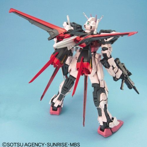 MBF-02 Strike Rouge + FX-550 Skygrasper Mobile Suit Gundam Seed Destiny PG 160 Scale Model Kit (9)