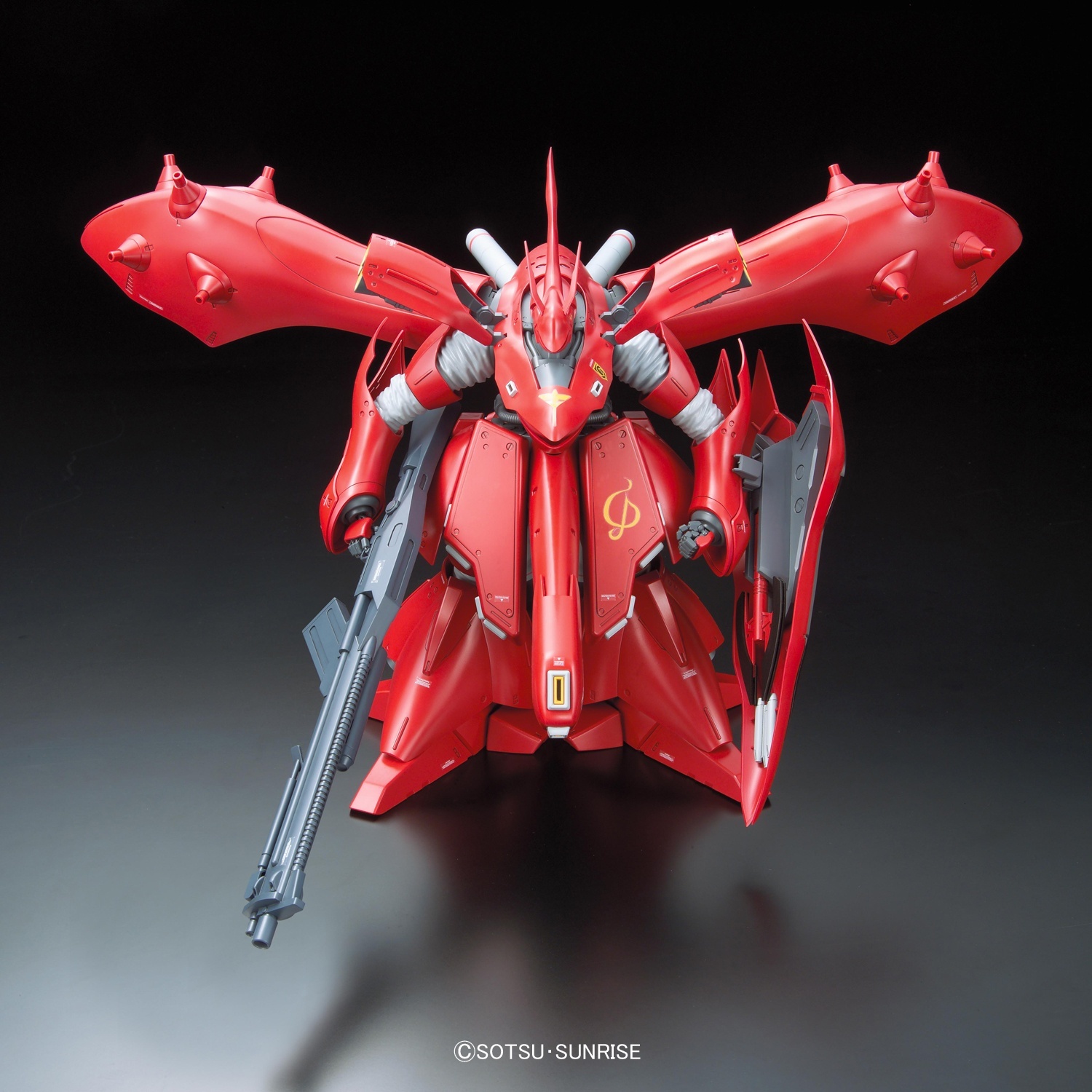 MSN-04 II Nightingale Mobile Suit Gundam Char’s Counterattack RE 1100 Scale Model Kit (6)