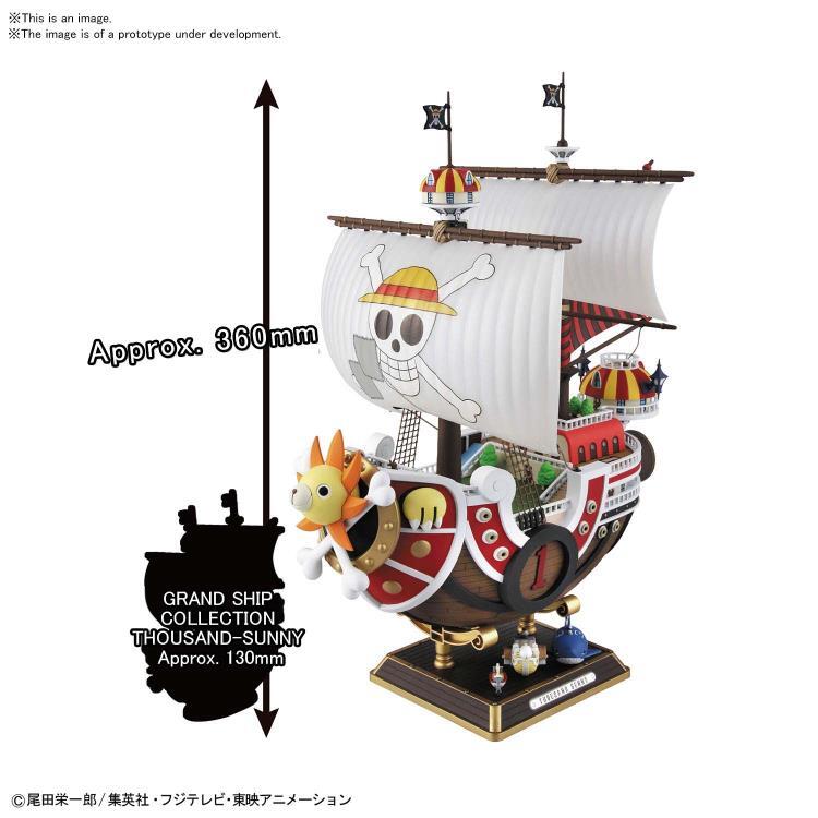 Thousand Sunny One Piece (Wano Country Ver.) Grand Ship Collection Model Kit (5)