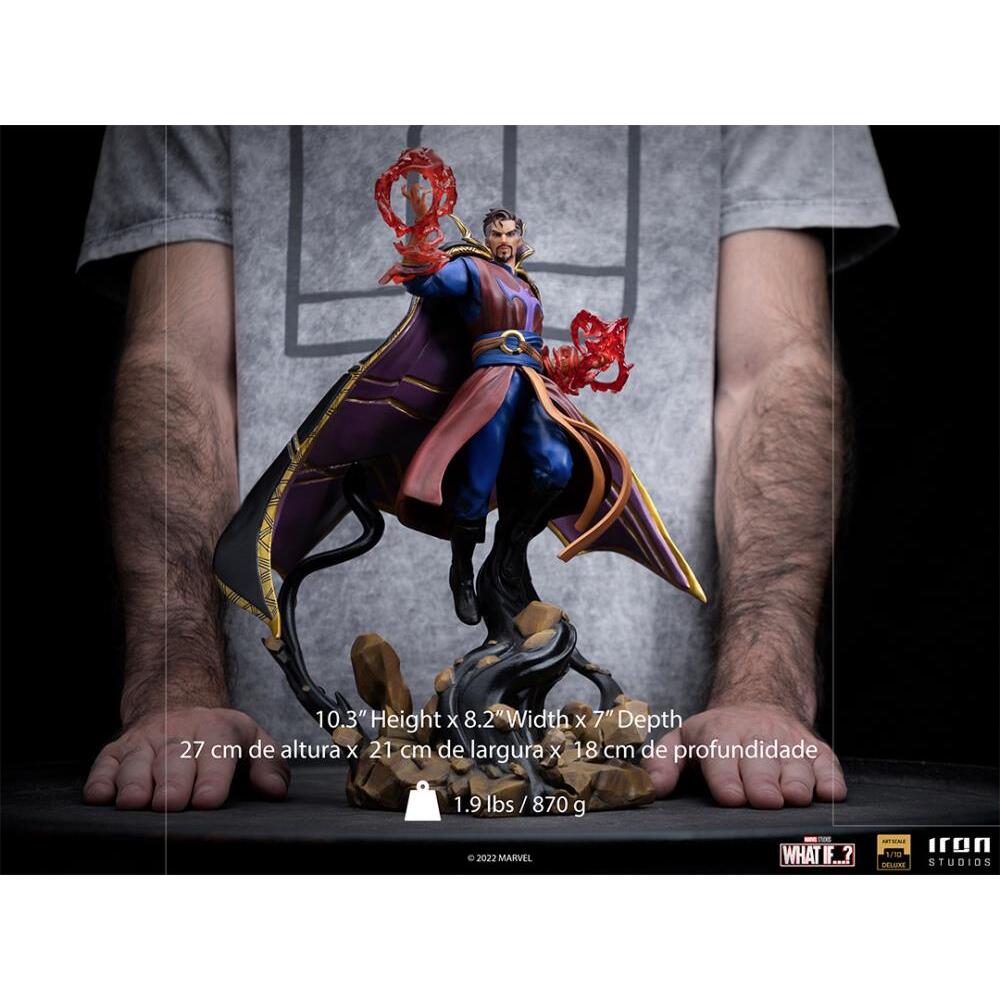 Doctor Strange Supreme What If… Deluxe 110 Scale Battle Diorama Series Limited Edition Art Statue (7)