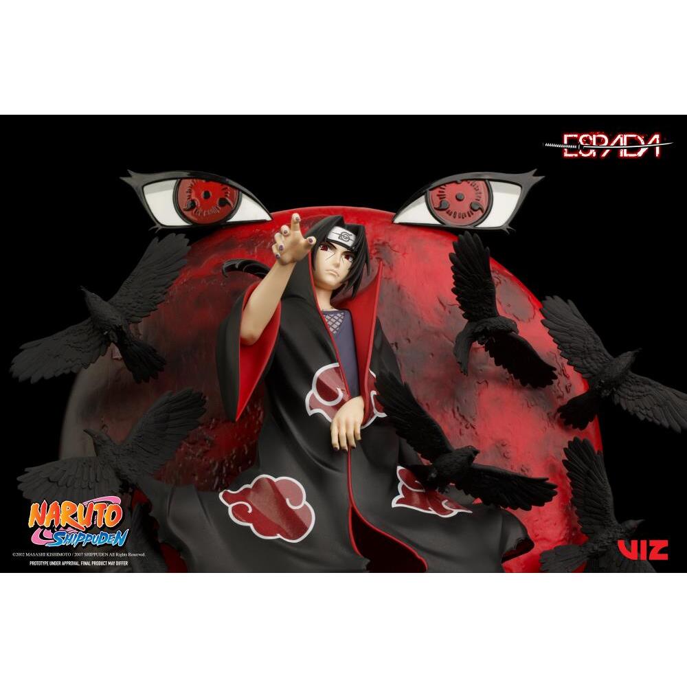 Itachi Uchiha Naruto Shippuden (Limited Edition) 16 Scale Espada Wall Art Statue (5)