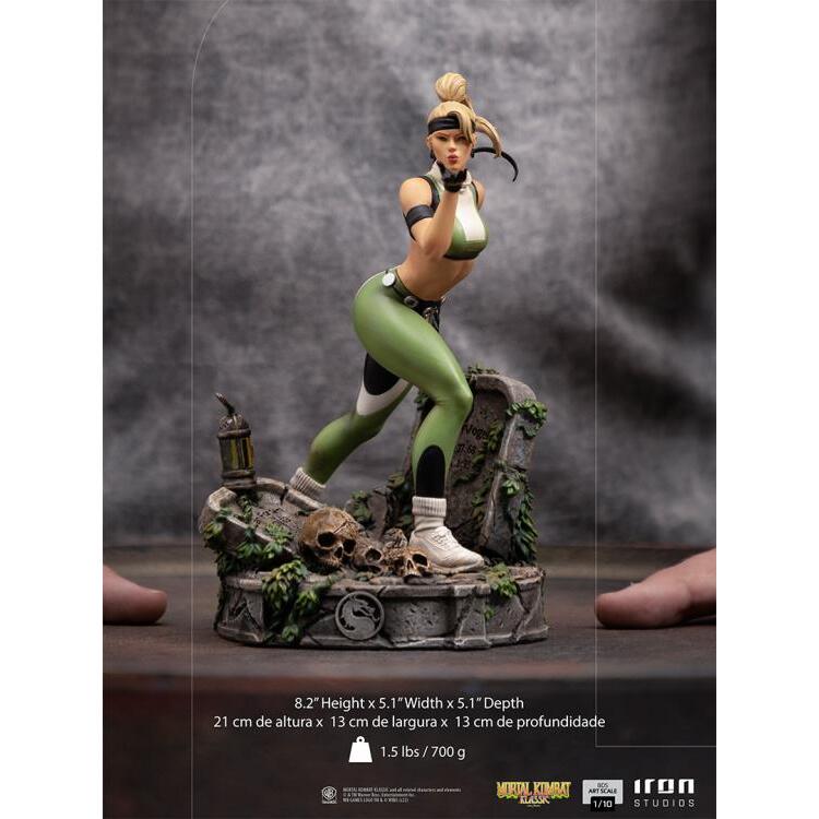 Sonya Blade Mortal Kombat 110 Scale Battle Diorama Series Limited Edition Art Statue (14)