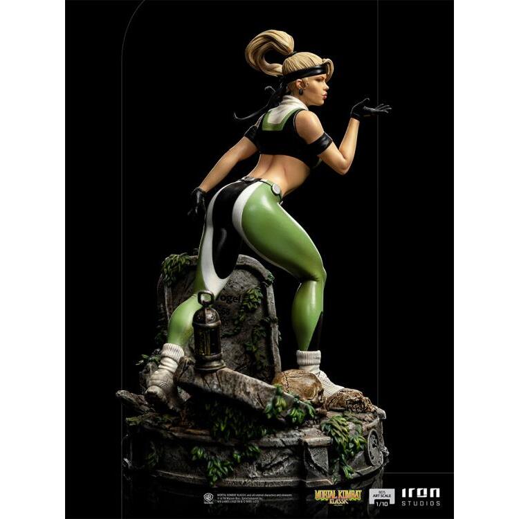 Sonya Blade Mortal Kombat 110 Scale Battle Diorama Series Limited Edition Art Statue (2)