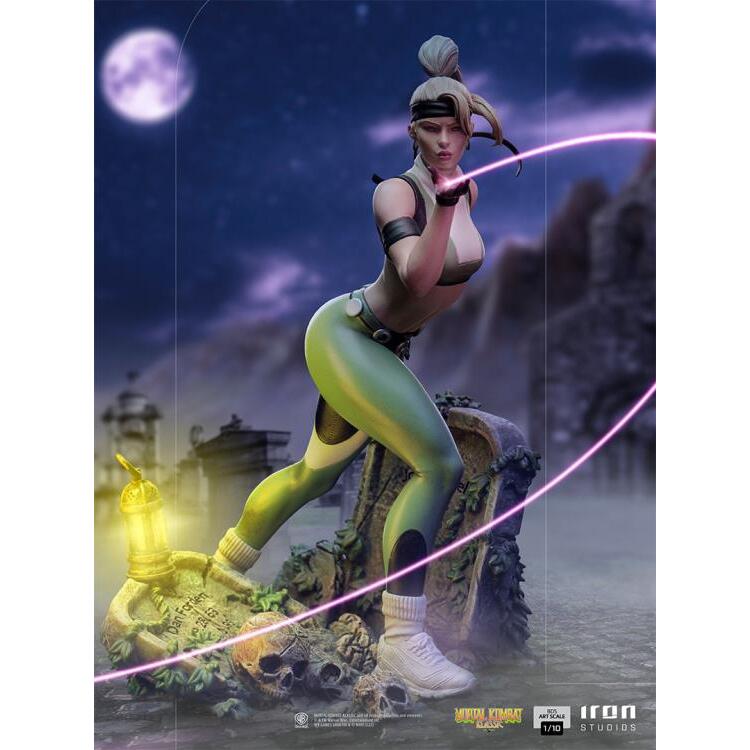 Sonya Blade Mortal Kombat 110 Scale Battle Diorama Series Limited Edition Art Statue (3)
