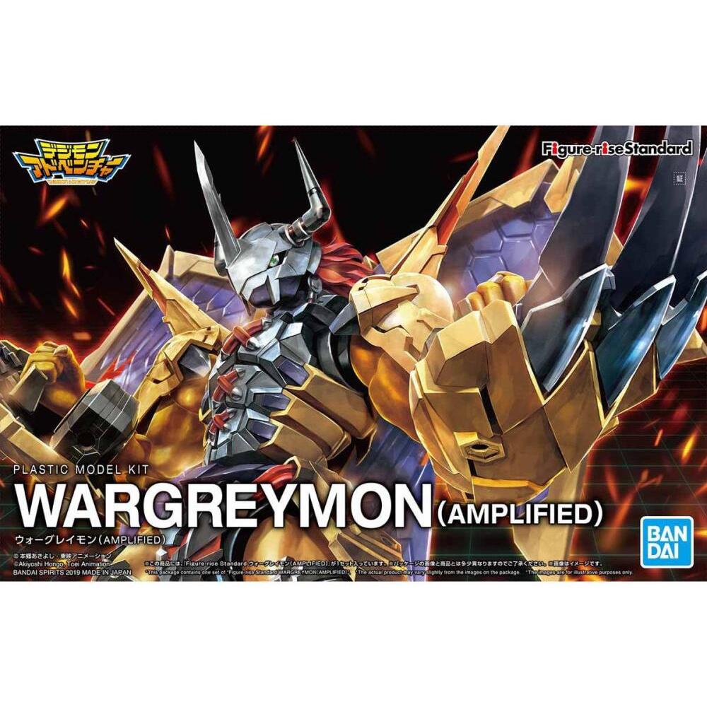 Wargreymon Digimon Adventure (Amplified) Figure-Rise Standard Model Kit (3)