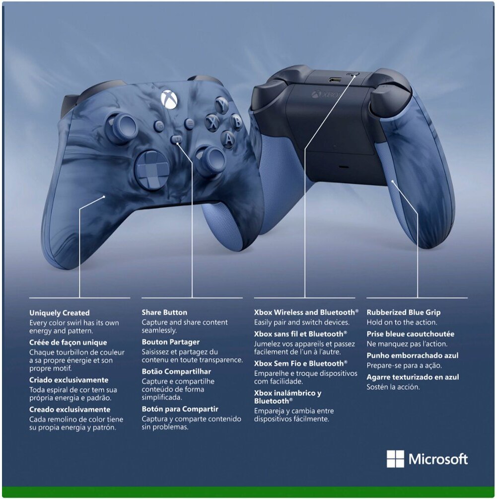 Xbox Series XS · Xbox One Controller (Stormcloud Vapor Special Edition) (4)