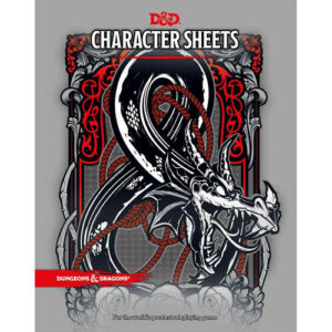 D&D: Character Sheets (5E Hardcover)