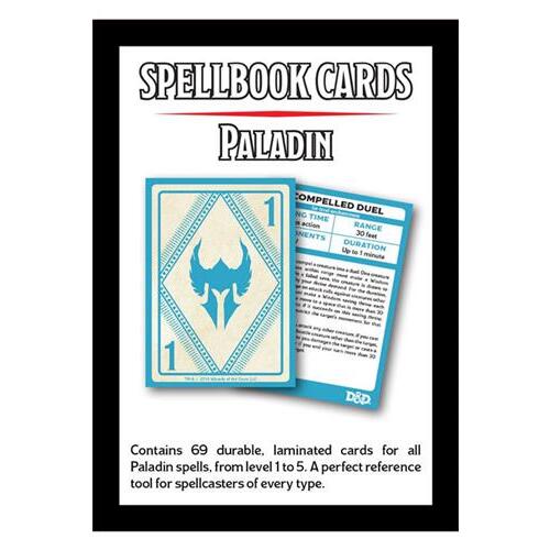 D&D Spellbook Cards Paladin Deck (5E) (2)