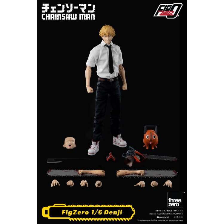 Denji Chainsaw Man FigZero 16 Scale Figure (17)
