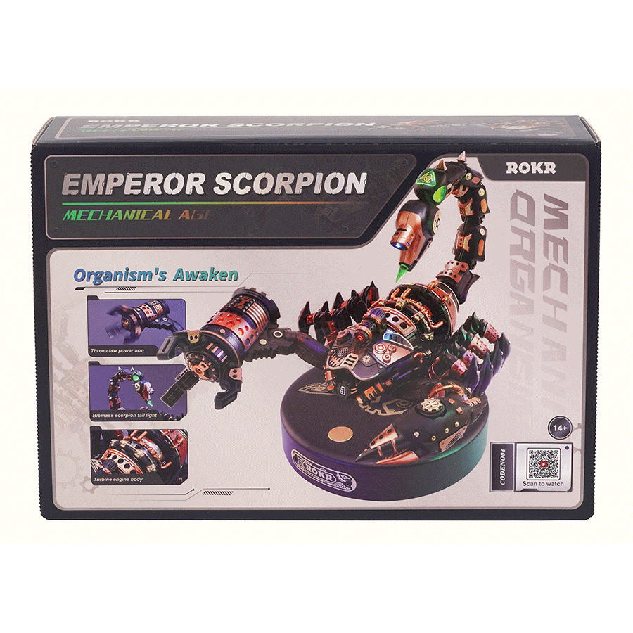 Emperor Scorpion Rolife (Mechanical Age Series) 3D DIY Puzzle kIT (11)