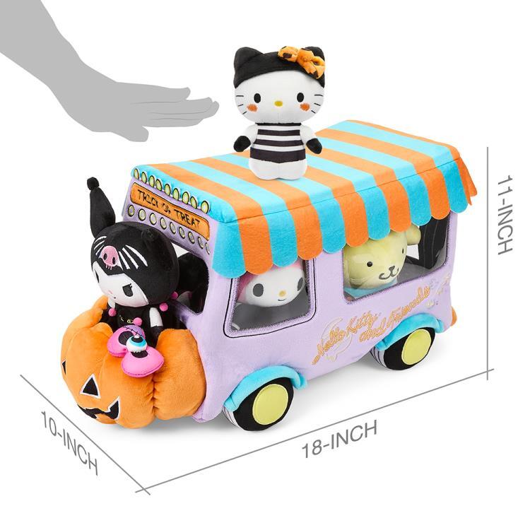 Hello Kitty & Friends Halloween Food Truck Limited Edition Interactive Plush Set (10)