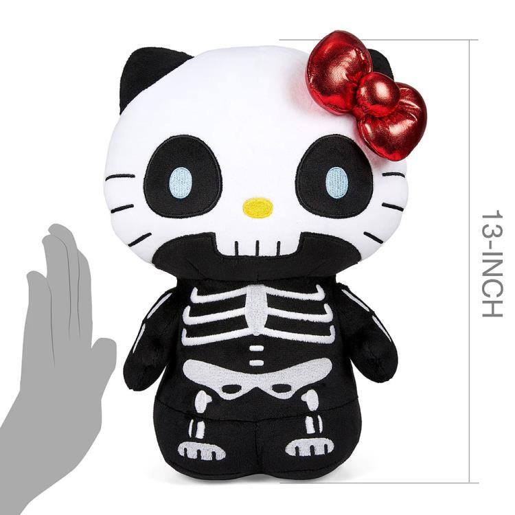 Hello Kitty Sanrio Halloween Skelebones Glow-in-the-Dark Plush (5)