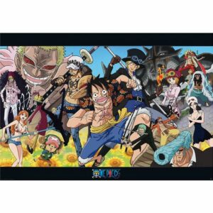 One Piece Dressrosa Poster