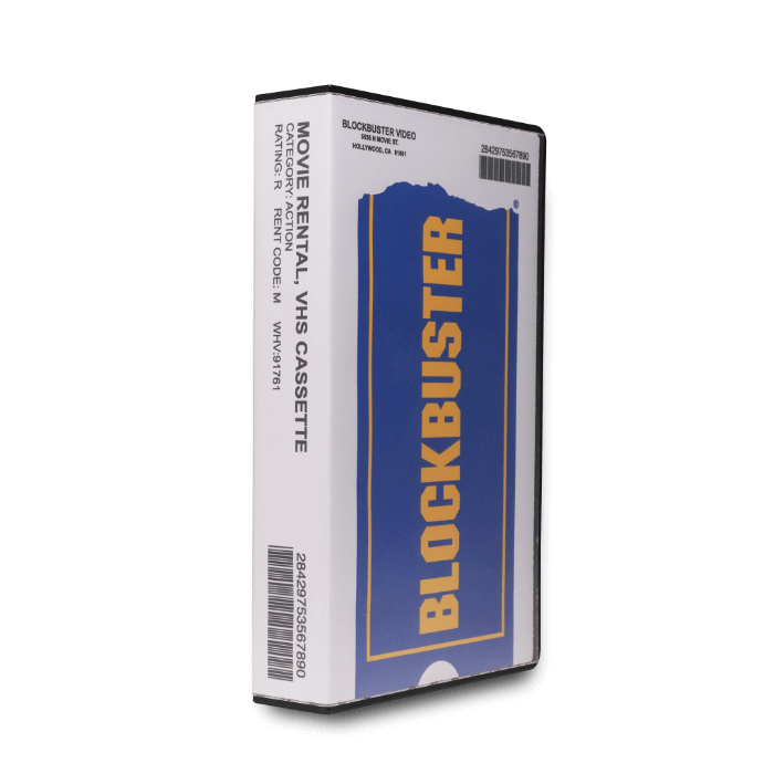 Retro Fighters Blockbuster® Mini VHS Casette Switch Game Case (1)