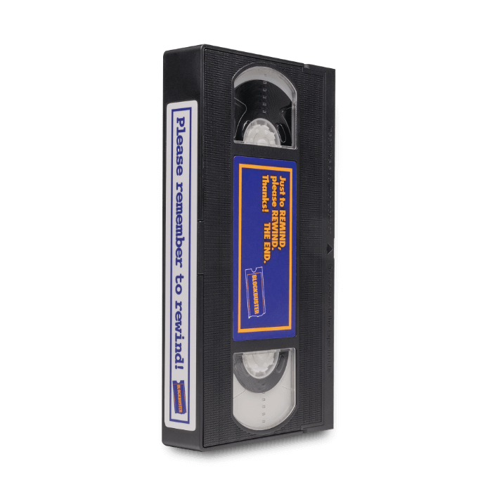 Retro Fighters Blockbuster® Mini VHS Casette Switch Game Case (2)