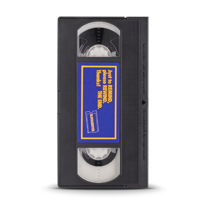 Retro Fighters Blockbuster® Mini VHS Casette Switch Game Case (5)