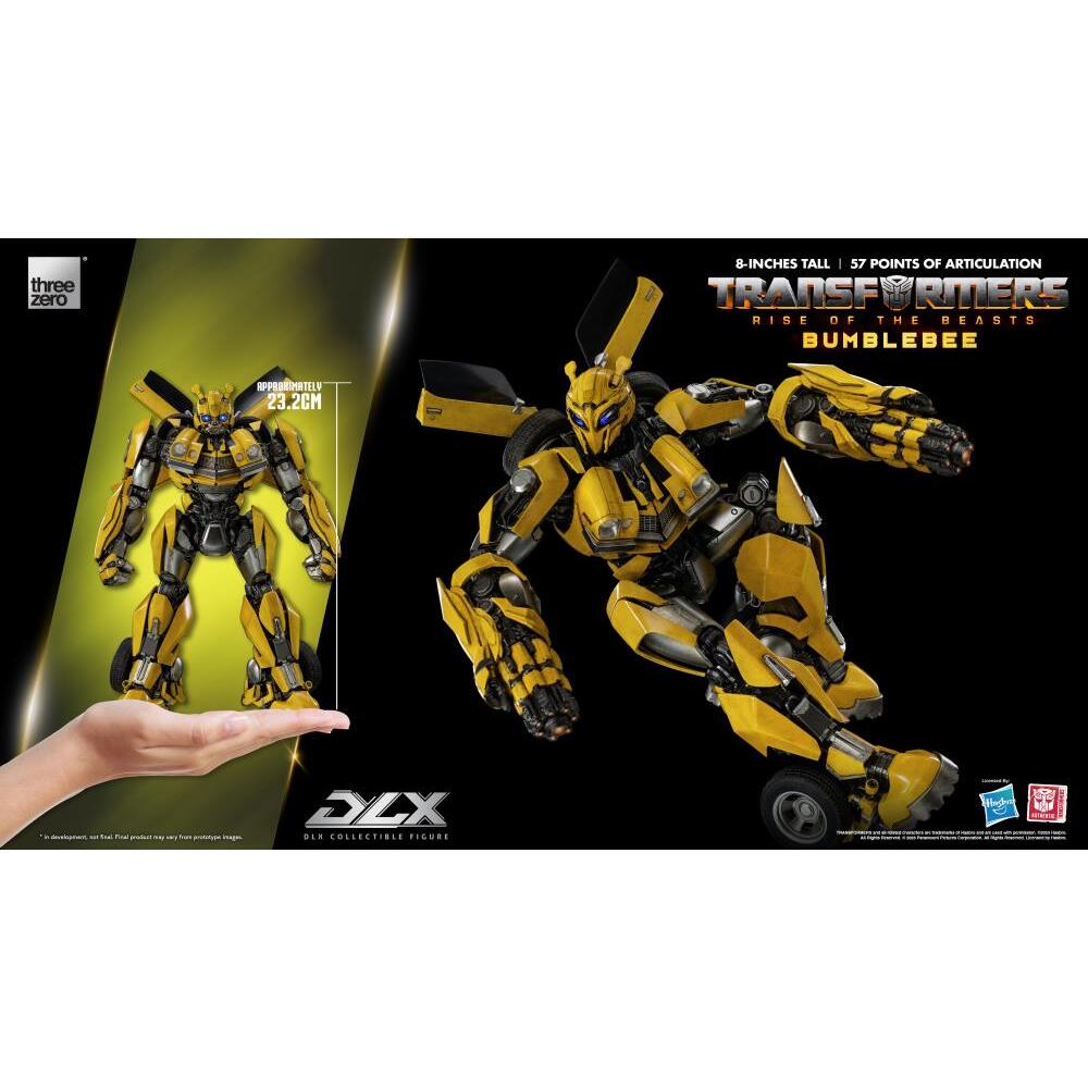 Bumblebee Transformers Rise of the Beasts DLX Collectible Series 16 Scale Figure (12)