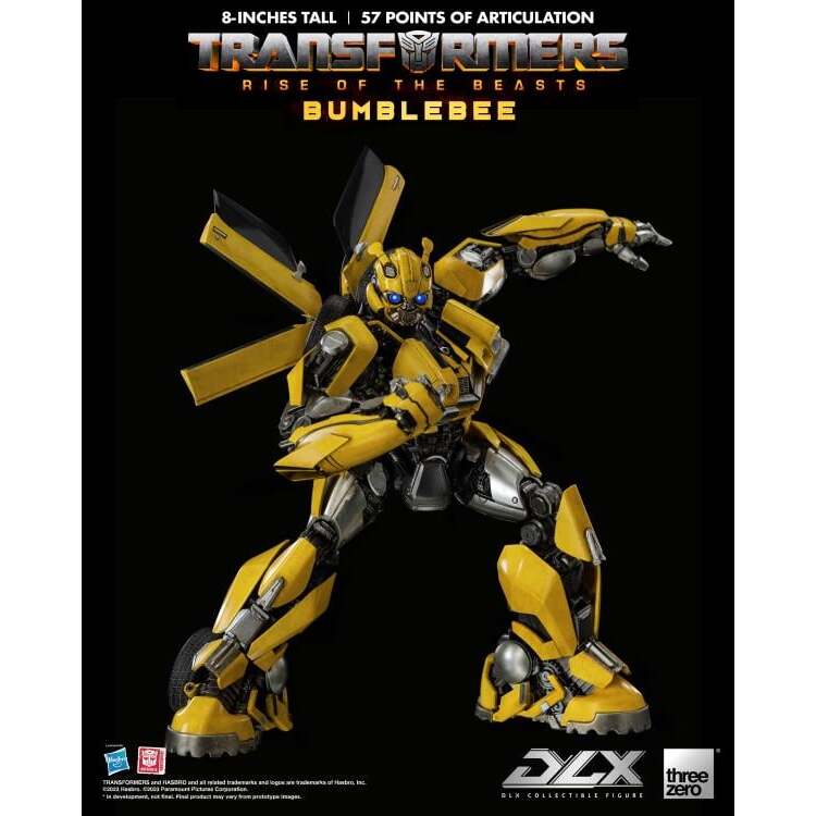 Bumblebee Transformers Rise of the Beasts DLX Collectible Series 16 Scale Figure (16)