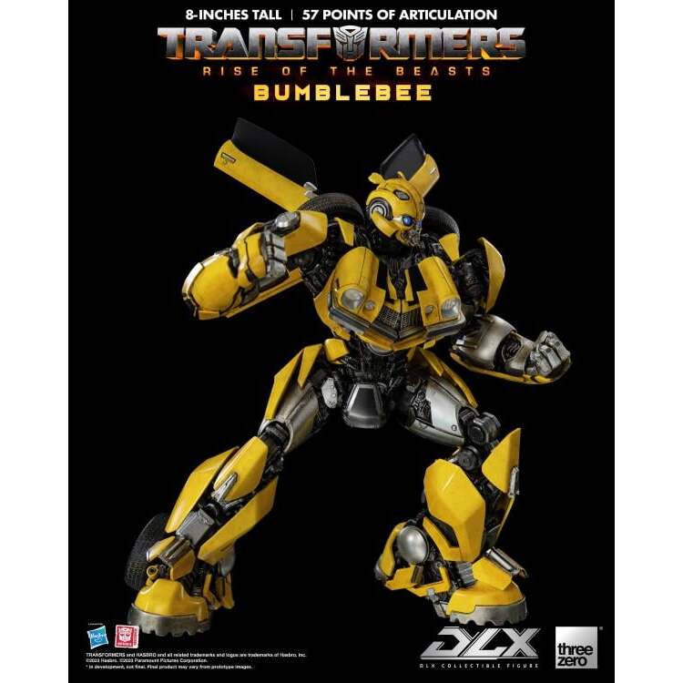 Bumblebee Transformers Rise of the Beasts DLX Collectible Series 16 Scale Figure (2)