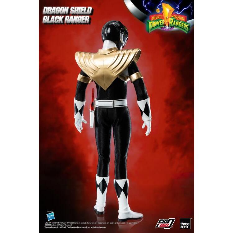 Dragon Shield Black Ranger Mighty Morphin’ Power Rangers FigZero 16 Scale Figure (18)