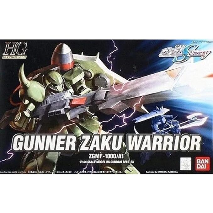 Gunner Zaku Warrior 23 Mobile Suit Gundam Seed HG 1144 Scale Model Kit (2)