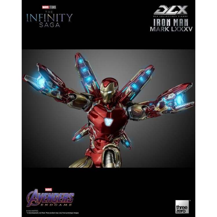 Iron Man Mark 85 Avengers The Infinity Saga DLX 112 Scale Collectible Figure (15)