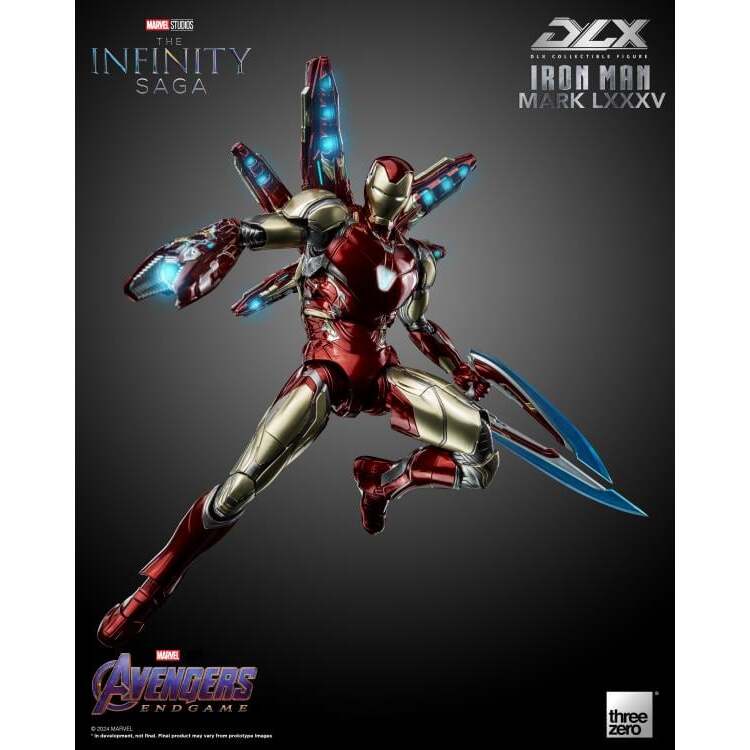 Iron Man Mark 85 Avengers The Infinity Saga DLX 112 Scale Collectible Figure (21)