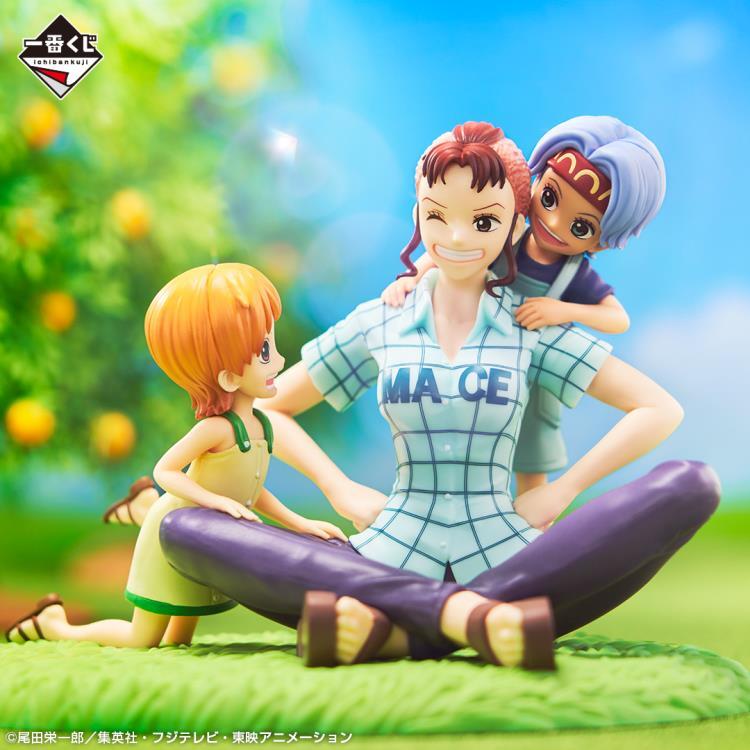 Nami & Bellemere One Piece (Emotional Stories 2) Ichibansho Figure (5)