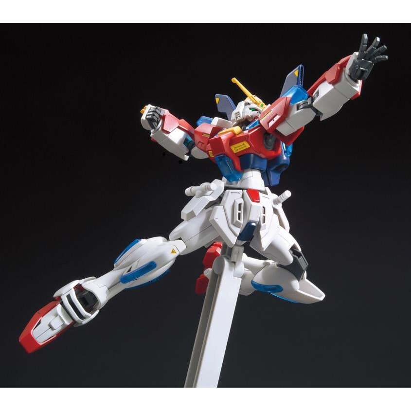 Star Burning Gundam Gundam Build Fighters GM’s Counterattack HGBF 1144 Scale Model Kit (1)