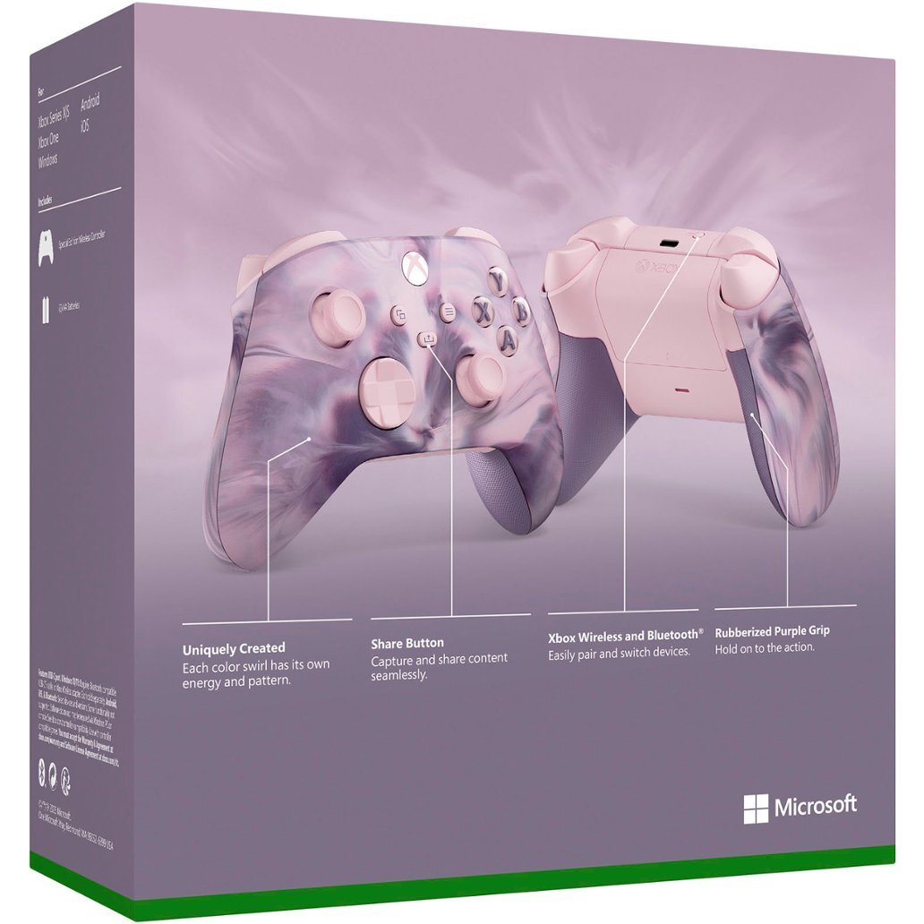 Xbox Series XS · Xbox One Wireless Controller (Dream Vapor Special Edition) (5)