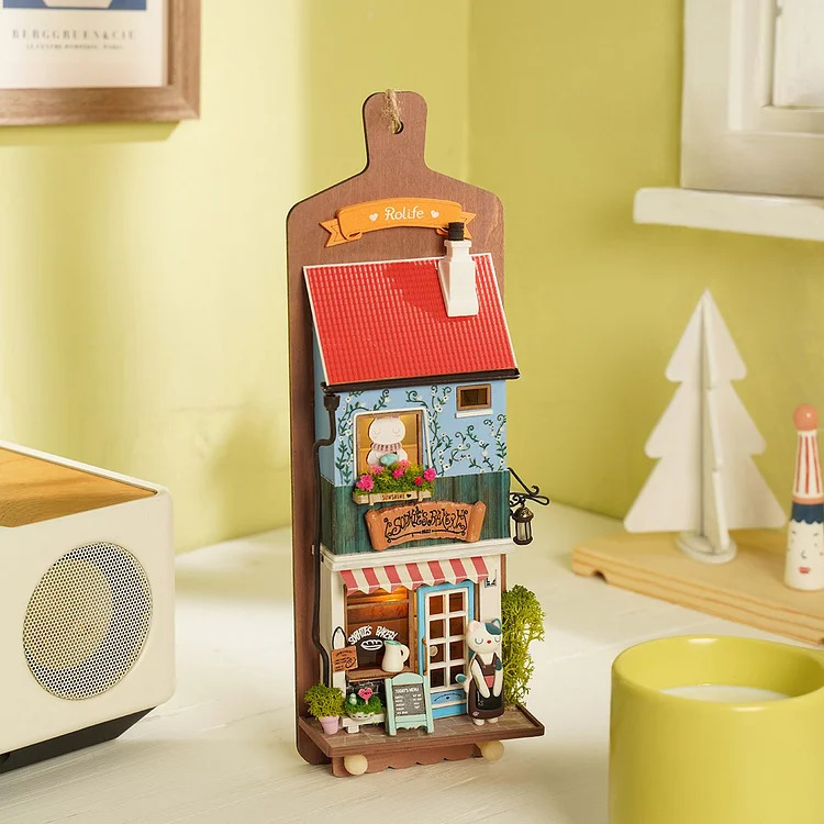 Aroma Toast Lab Rolife 3D DIY Animal Store Series Hanging Miniature House Kit (2)