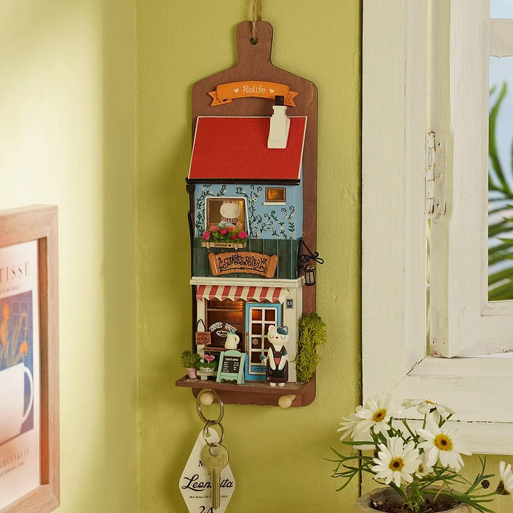 Aroma Toast Lab Rolife 3D DIY Animal Store Series Hanging Miniature House Kit (3)