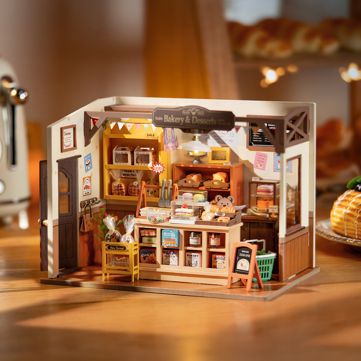 Becka’s Baking House Rolife 3D DIY Miniature House Kit (3)