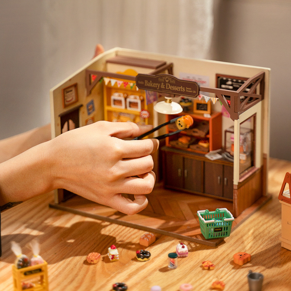 Becka’s Baking House Rolife 3D DIY Miniature House Kit (6)