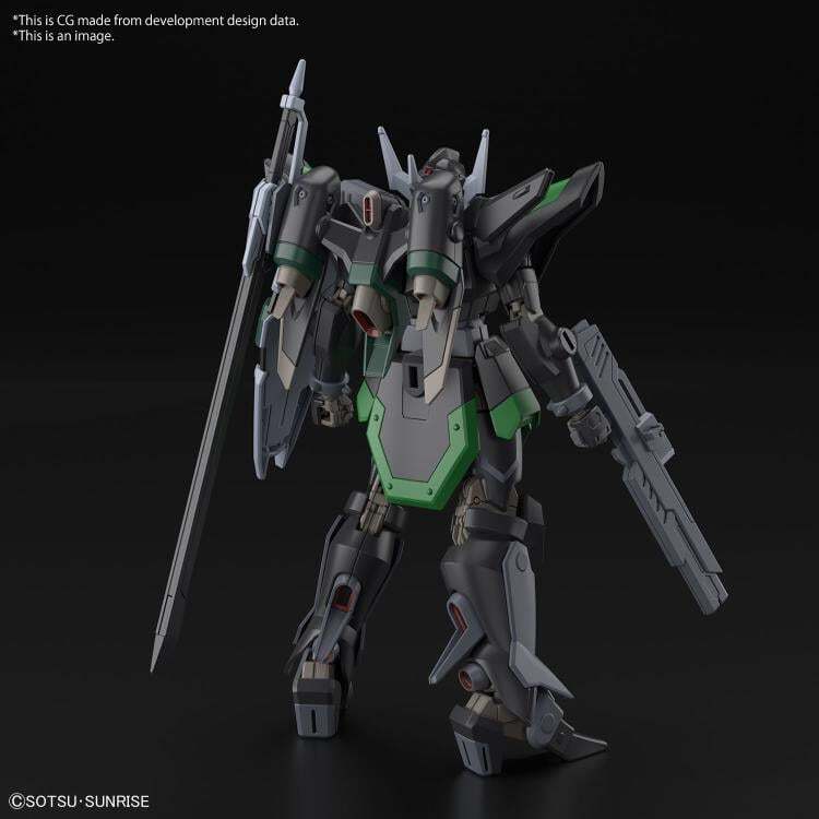 Black Night Squad Rud-ro.A Mobile Suit Gundam SEED Freedom(Griffin Arbalest Custom) HG 1144 Scale Model Kit (1)