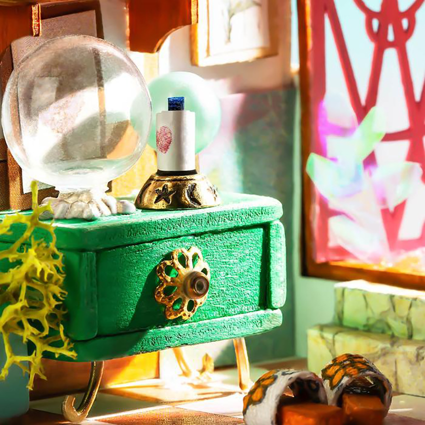 Bloomy House Rolife (Mysterious World Series) 3D DIY Dollhouse Kit (5)