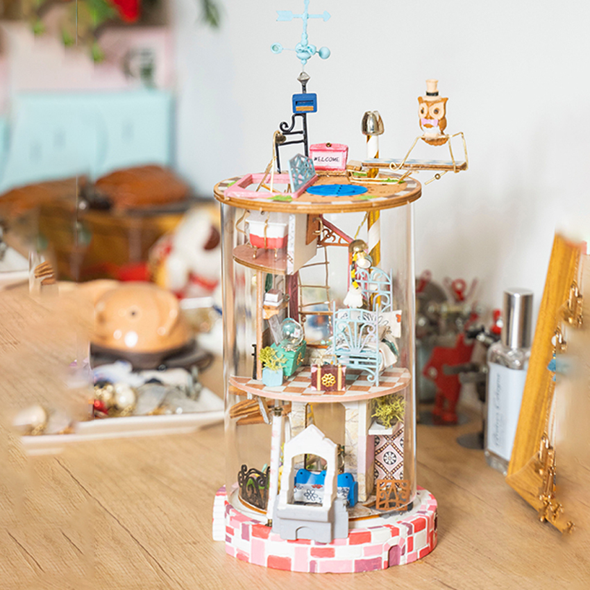Bloomy House Rolife (Mysterious World Series) 3D DIY Dollhouse Kit (6)