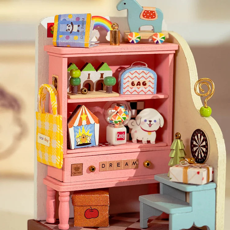 Childhood Toy House Rolife (Little Warm Spaces Series) 3D DIY Dollhouse Kit (2)