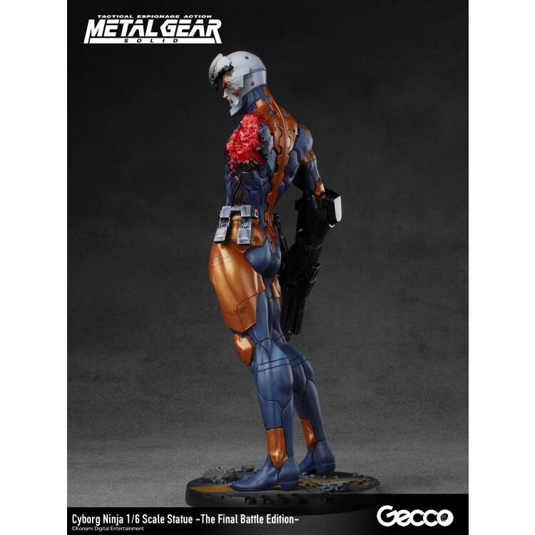 Cyborg Ninja Metal Gear Solid (The Final Battle Ver.) 16 Scale Statue (10)